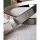 Cintura sottile Gucci GG Marmont bianca Cintura sottile Gucci GG Marmont bianca