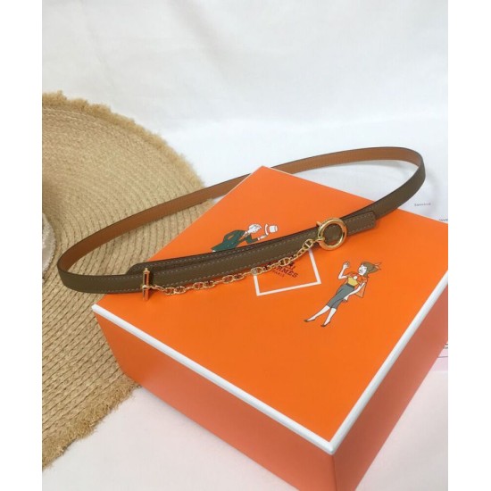 Pari Cintura in pelle Hermes Epsom Glod Hardware grigio Pari Cintura in pelle Hermes Epsom Glod Hardware grigio