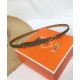 Pari Cintura in pelle Hermes Epsom Glod Hardware grigio Pari Cintura in pelle Hermes Epsom Glod Hardware grigio