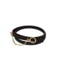 Cintura in pelle Hermes Epsom Glod Hardware nera Cintura in pelle Hermes Epsom Glod Hardware nera