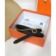 Cintura in pelle Hermes Epsom Glod Hardware nera Cintura in pelle Hermes Epsom Glod Hardware nera