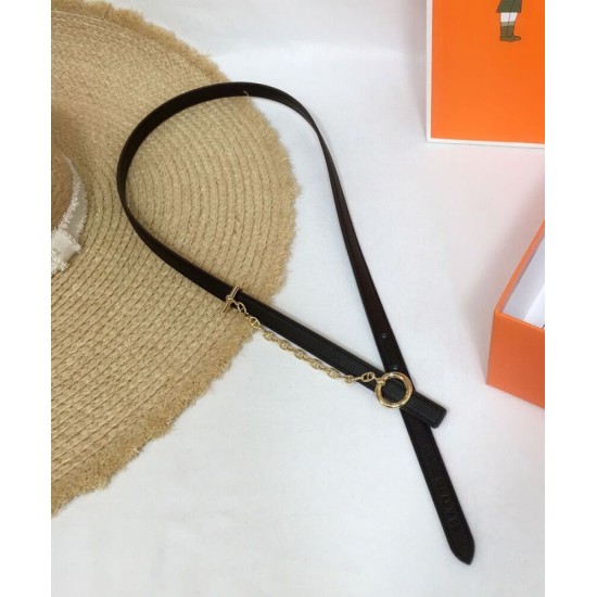 Cintura in pelle Hermes Epsom Glod Hardware nera Cintura in pelle Hermes Epsom Glod Hardware nera