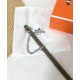 Hermes Epsom Cintura in pelle argento hardware grigio Hermes Epsom Cintura in pelle argento hardware grigio