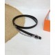 Hermes Epsom Cintura in pelle argento hardware nero Hermes Epsom Cintura in pelle argento hardware nero