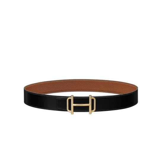Pari Fibbia per cintura Hermes Royal & Cinturino in pelle reversibile 38mm Caffè Pari Fibbia per cintura Hermes Royal & Cinturino in pelle reversibile 38mm Caffè