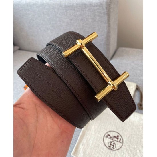 Fibbia per cintura Hermes Royal & Cinturino in pelle reversibile 38mm Henna Fibbia per cintura Hermes Royal & Cinturino in pelle reversibile 38mm Henna
