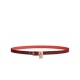 Pari Cintura reversibile Hermes Lucky 15 rossa Pari Cintura reversibile Hermes Lucky 15 rossa