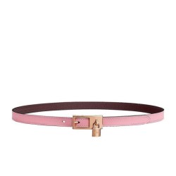 Pari Cintura reversibile Hermes Lucky 15 color malva