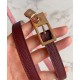 Pari Cintura reversibile Hermes Lucky 15 color malva Pari Cintura reversibile Hermes Lucky 15 color malva