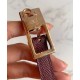 Pari Cintura reversibile Hermes Lucky 15 color malva Pari Cintura reversibile Hermes Lucky 15 color malva