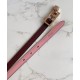 Pari Cintura reversibile Hermes Lucky 15 color malva Pari Cintura reversibile Hermes Lucky 15 color malva