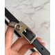 Pari Cintura reversibile Hermes Lucky 15 nera Pari Cintura reversibile Hermes Lucky 15 nera