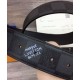Cintura reversibile Louis Vuitton con iniziali Louis Vuitton da 40 mm nera Cintura reversibile Louis Vuitton con iniziali Louis Vuitton da 40 mm nera