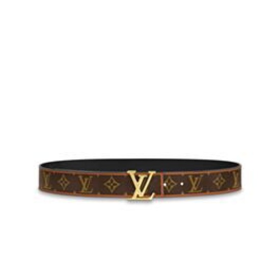 Cintura reversibile Louis Vuitton LV Chain 30mm marrone Cintura reversibile Louis Vuitton LV Chain 30mm marrone