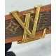 Cintura reversibile Louis Vuitton LV Chain 30mm marrone Cintura reversibile Louis Vuitton LV Chain 30mm marrone