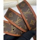 Cintura reversibile Louis Vuitton LV Chain 30mm marrone Cintura reversibile Louis Vuitton LV Chain 30mm marrone