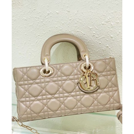 Borse Christian Dior Lady D-Joy Albicocca Borse Christian Dior Lady D-Joy Albicocca