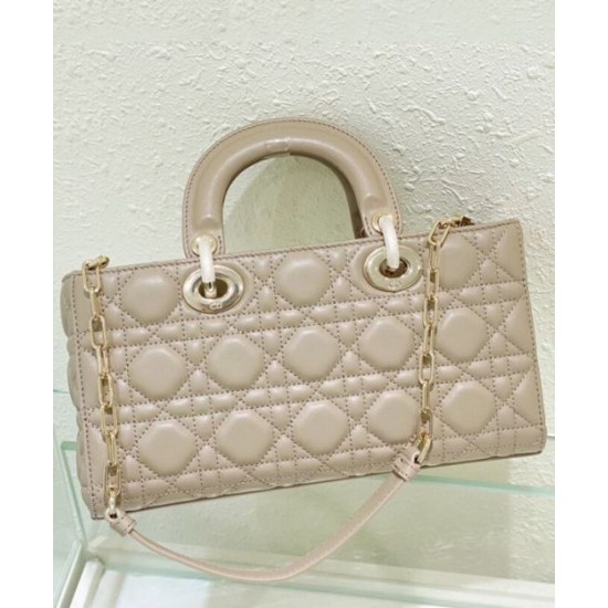 Borse Christian Dior Lady D-Joy Albicocca Borse Christian Dior Lady D-Joy Albicocca
