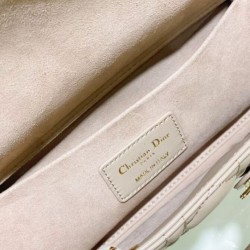 Borse Christian Dior Lady D-Joy Albicocca