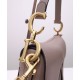 Borsa da sella Christian Dior con cinturino caffè scuro Borsa da sella Christian Dior con cinturino caffè scuro