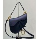 Borsa a sella Christian Dior con cinturino nero Borsa a sella Christian Dior con cinturino nero