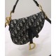 Borsa Christian Dior Mini Saddle Con Tracolla Blu Scuro Borsa Christian Dior Mini Saddle Con Tracolla Blu Scuro