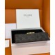 Celine Box Triomphe In Tela Triomphe E Pelle Di Vitello Caffè Celine Box Triomphe In Tela Triomphe E Pelle Di Vitello Caffè