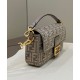 Replica Fendi Baguette 8BR6009 Grigio imitazioni Miglior Prezzo Fendi Baguette 8BR6009 Grigio Replica