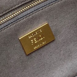 Replica Fendi Baguette 8BR6009 Grigio imitazioni Miglior Prezzo Fendi Baguette 8BR6009 Grigio Replica