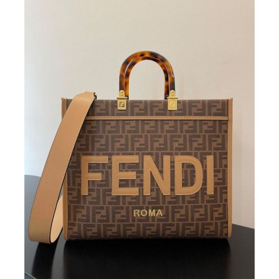 Fendi Sunshine Large 8BH372 Albicocca Fendi Sunshine Large 8BH372 Albicocca