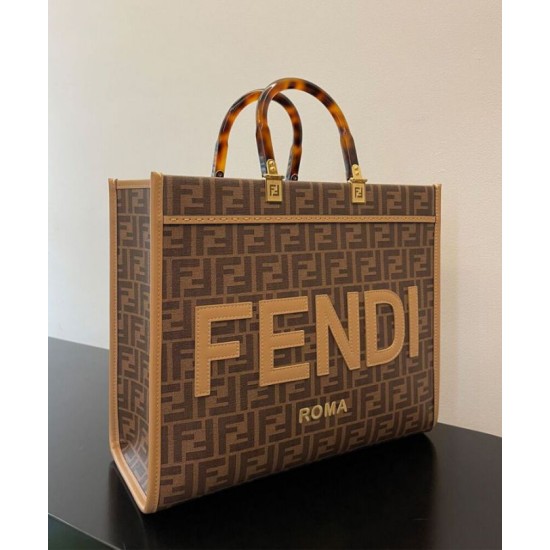Fendi Sunshine Large 8BH372 Albicocca Fendi Sunshine Large 8BH372 Albicocca
