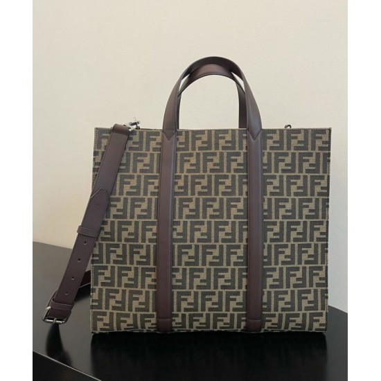 Borse Shopper Fendi 7VA390 Caffè Borse Shopper Fendi 7VA390 Caffè