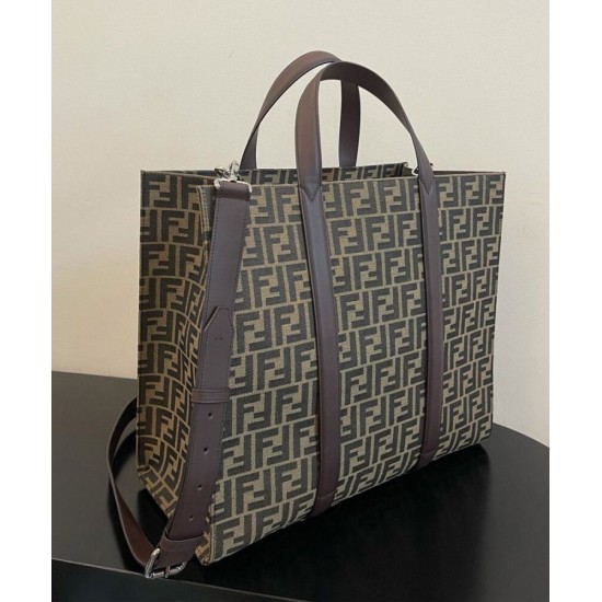 Borse Shopper Fendi 7VA390 Caffè Borse Shopper Fendi 7VA390 Caffè