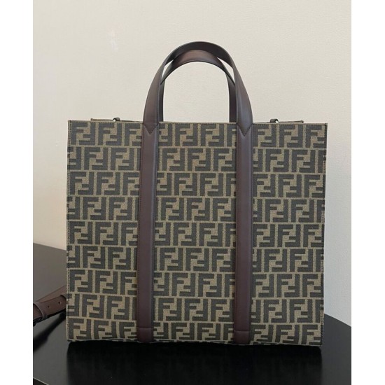 Borse Shopper Fendi 7VA390 Caffè Borse Shopper Fendi 7VA390 Caffè