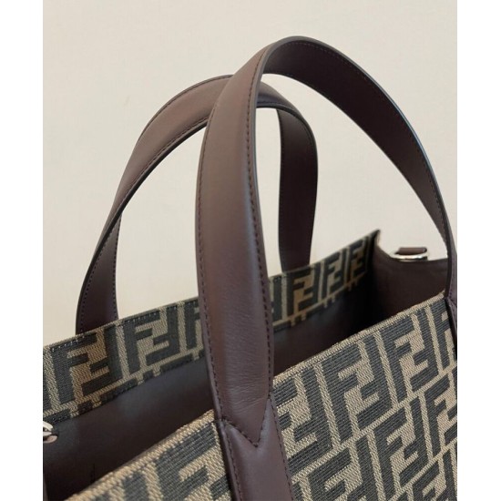 Borse Shopper Fendi 7VA390 Caffè Borse Shopper Fendi 7VA390 Caffè