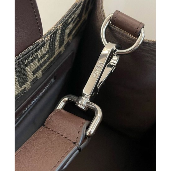 Borse Shopper Fendi 7VA390 Caffè Borse Shopper Fendi 7VA390 Caffè