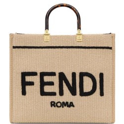 Borse tote media Fendi Sunshine 8BH386 Albicocca