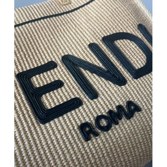 Borse tote media Fendi Sunshine 8BH386 Albicocca Borse tote media Fendi Sunshine 8BH386 Albicocca