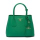 Replica Mini Borsa Prada Doppia In Pelle Saffiano Verde imitazioni Miglior Prezzo Mini Borsa Prada Doppia In Pelle Saffiano Verde Replica