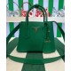Replica Mini Borsa Prada Doppia In Pelle Saffiano Verde imitazioni Miglior Prezzo Mini Borsa Prada Doppia In Pelle Saffiano Verde Replica