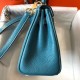 Borse Hermes Mini Kelly 20cm Blue Jean Borse Hermes Mini Kelly 20cm Blue Jean