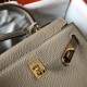 Borse Hermes Mini Kelly 20 cm grigia