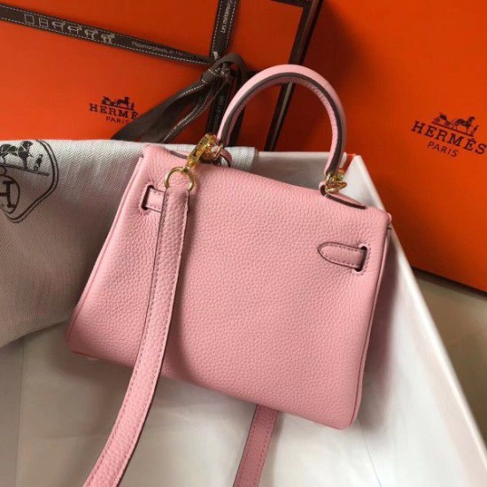 Borse Hermes Mini Kelly 20cm rosa Borse Hermes Mini Kelly 20cm rosa