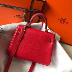 Borse Hermes Mini Kelly 20 cm rossa Borse Hermes Mini Kelly 20 cm rossa