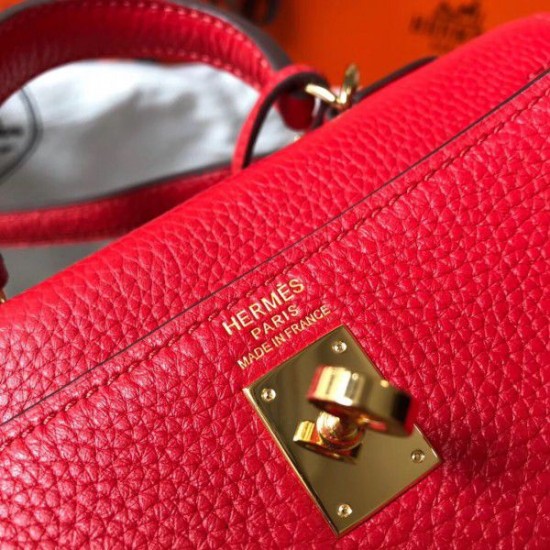 Borse Hermes Mini Kelly 20 cm rossa Borse Hermes Mini Kelly 20 cm rossa