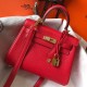 Borse Hermes Mini Kelly 20 cm rossa Borse Hermes Mini Kelly 20 cm rossa