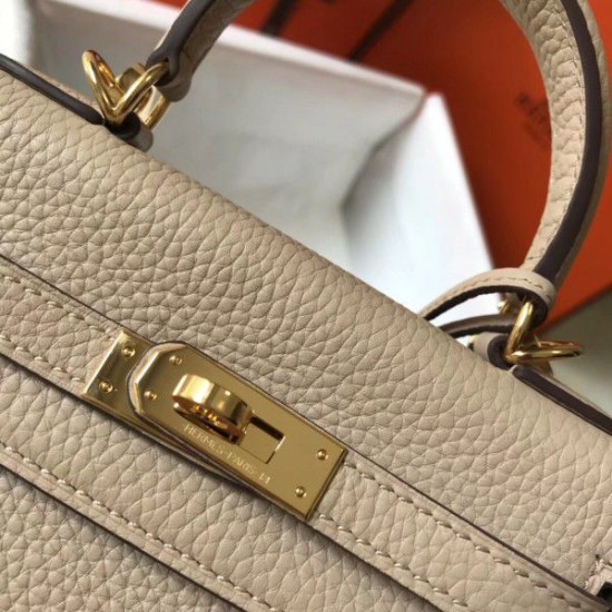 Borse Hermes Mini Kelly 20cm Beige Borse Hermes Mini Kelly 20cm Beige