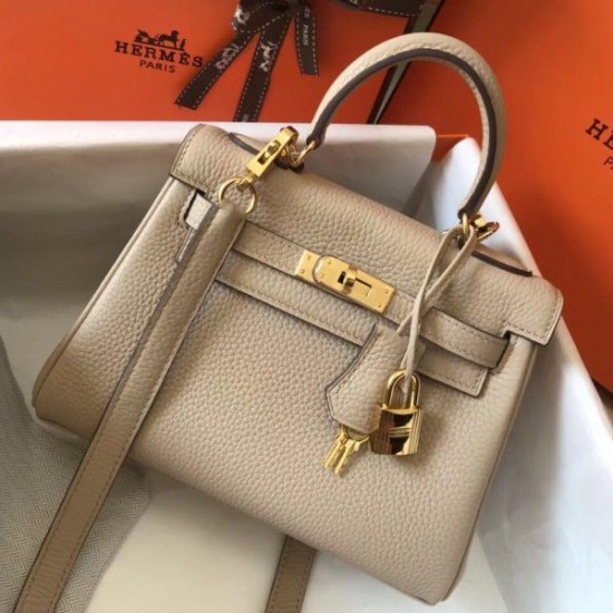 Borse Hermes Mini Kelly 20cm Beige Borse Hermes Mini Kelly 20cm Beige