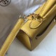 Hermes Kelly 25cm Sellier Epsom in pelle gialla Hermes Kelly 25cm Sellier Epsom in pelle gialla