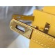 Hermes Kelly 25cm Sellier Epsom in pelle gialla Hermes Kelly 25cm Sellier Epsom in pelle gialla